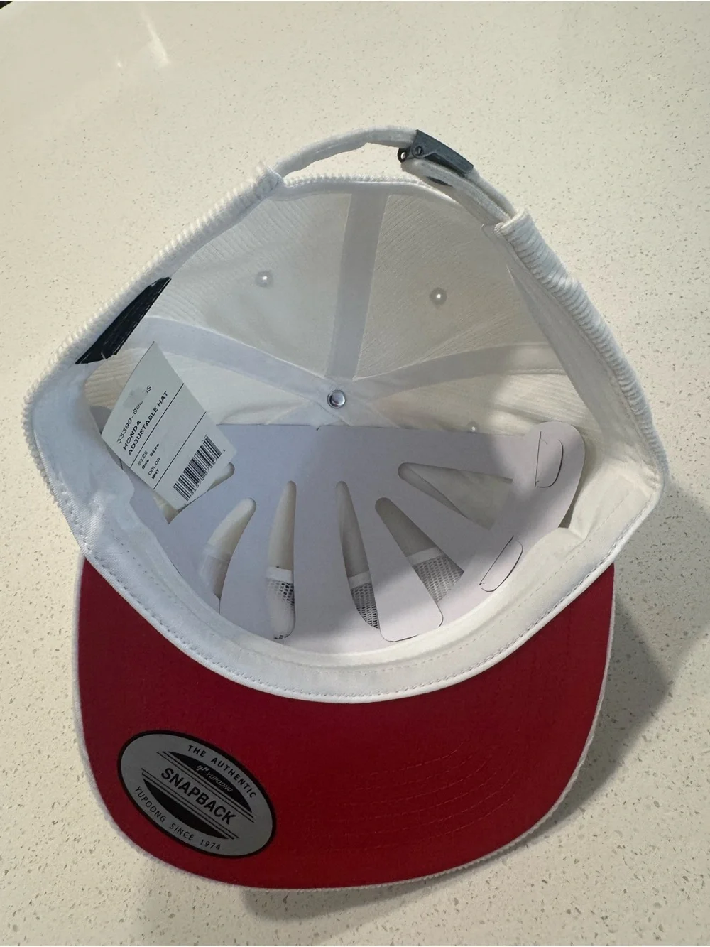 Fox Racing 2025 Honda Corduroy Adjustable Hat White NWT